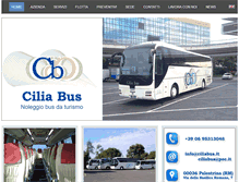 Tablet Screenshot of ciliabus.it